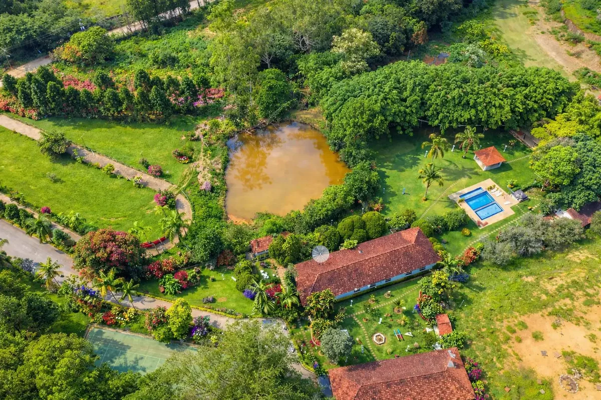 Vista aérea do Sítio Jacucaí